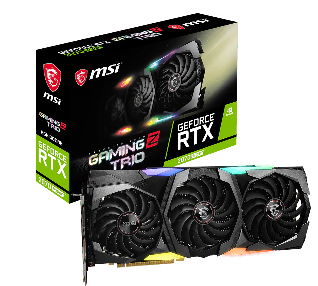 MSI GeForce RTX 2070 SUPER GAMING Z TRIO